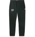 Reigning Champ - Slim-Fit Printed Loopback Cotton-Jersey Sweatpants - Green