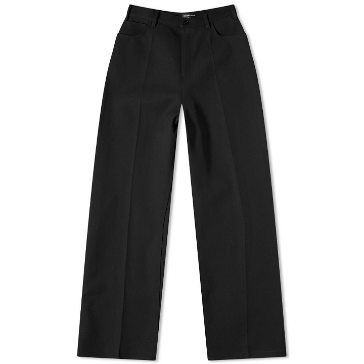 Photo: Balenciaga Men's Baggy Tailored Pant in Black