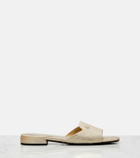 Jimmy Choo Dina leather slides