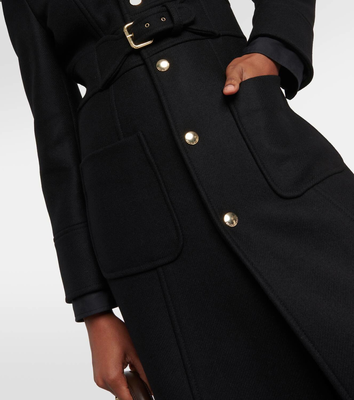REDValentino Single-breasted wool-blend coat