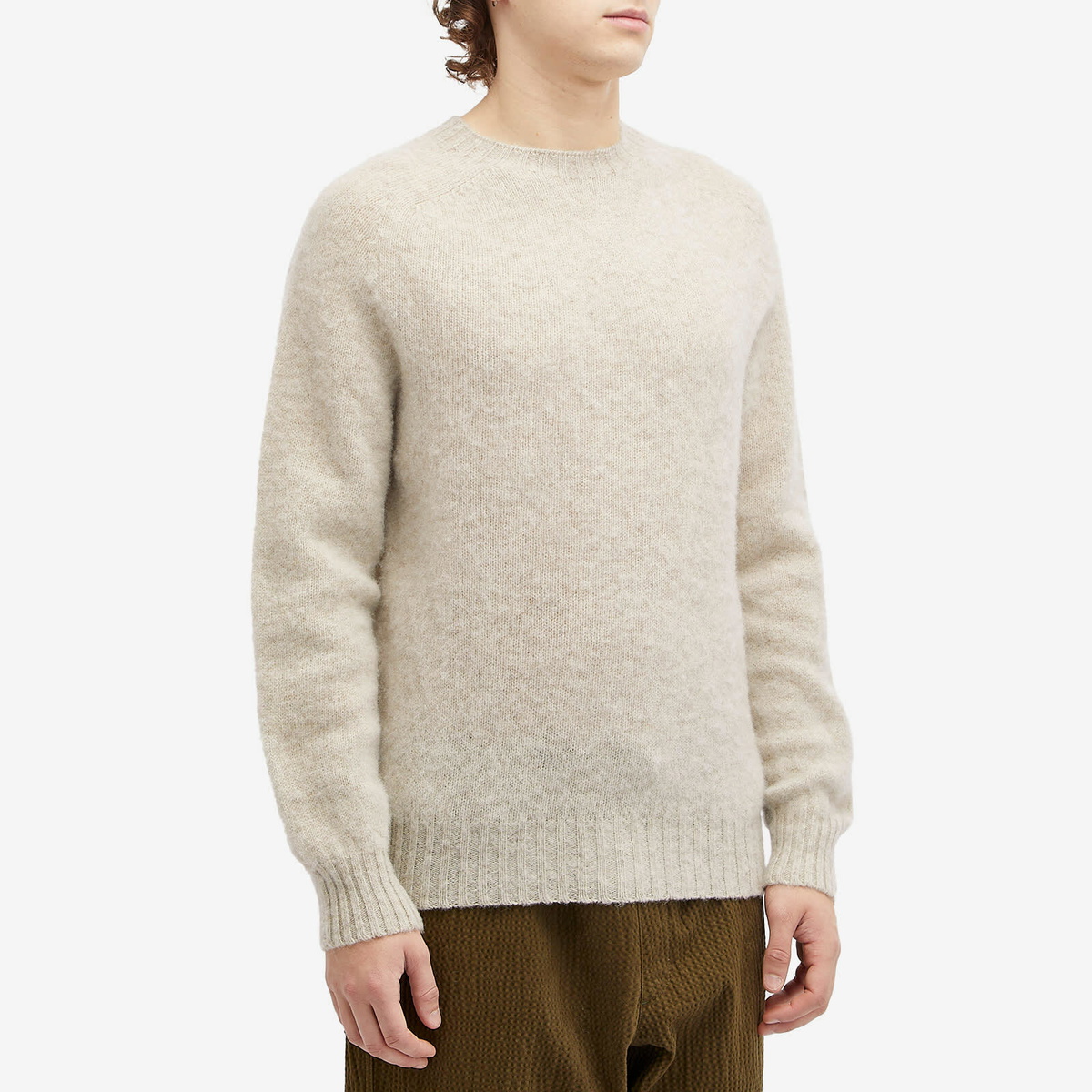Howlin by Morrison Men's Howlin' Birth of the Cool Jumper in Cosmic Latte