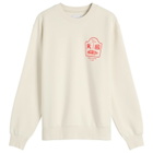 Edwin Men's Tonkatsu Sweatshirt in Whisper White