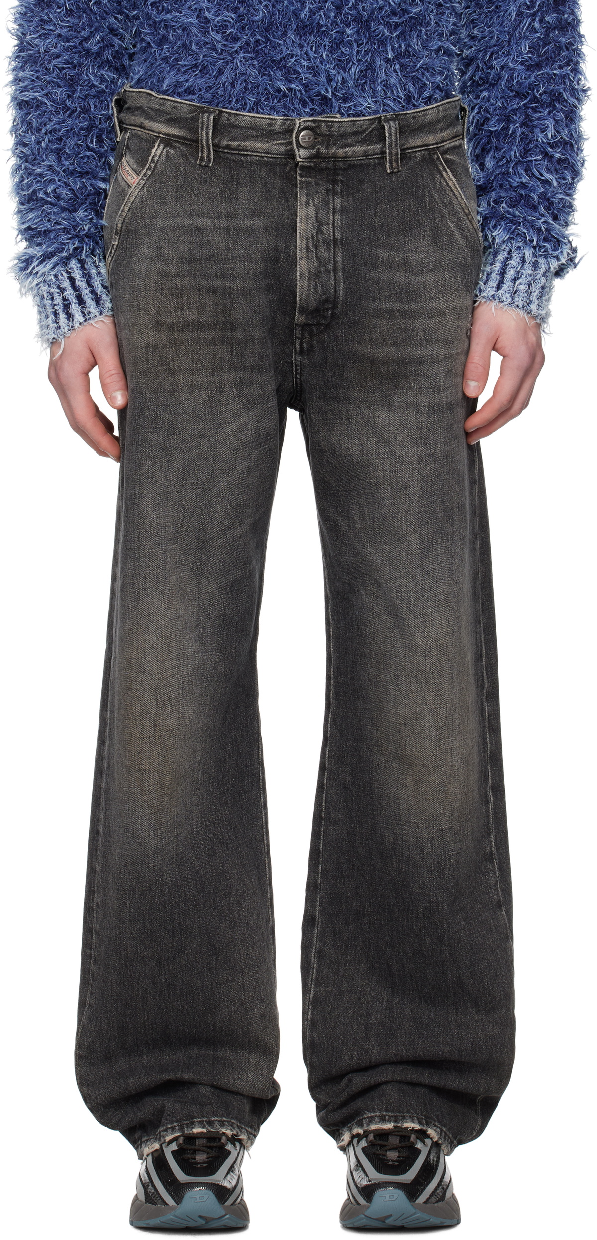 Diesel Black D-Phant Chino Jeans Diesel