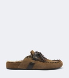 Isabel Marant Malvin shearling-lined suede mules