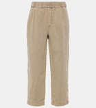 Velvet Jessie linen straight pants