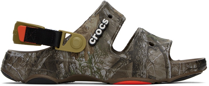 Photo: Crocs Khaki Realtree EDGE Edition All-Terrain Sandals