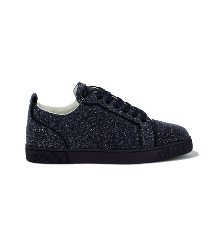 Photo: Christian Louboutin - Louis Junior embellished leather sneakers