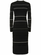 PROENZA SCHOULER - Rachel Striped Rib Knit Midi Dress