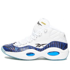 Reebok x Panini Question Mid Sneakers in Court Blue/Black