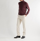 TOM FORD - Slim-Fit Wool Rollneck Sweater - Burgundy