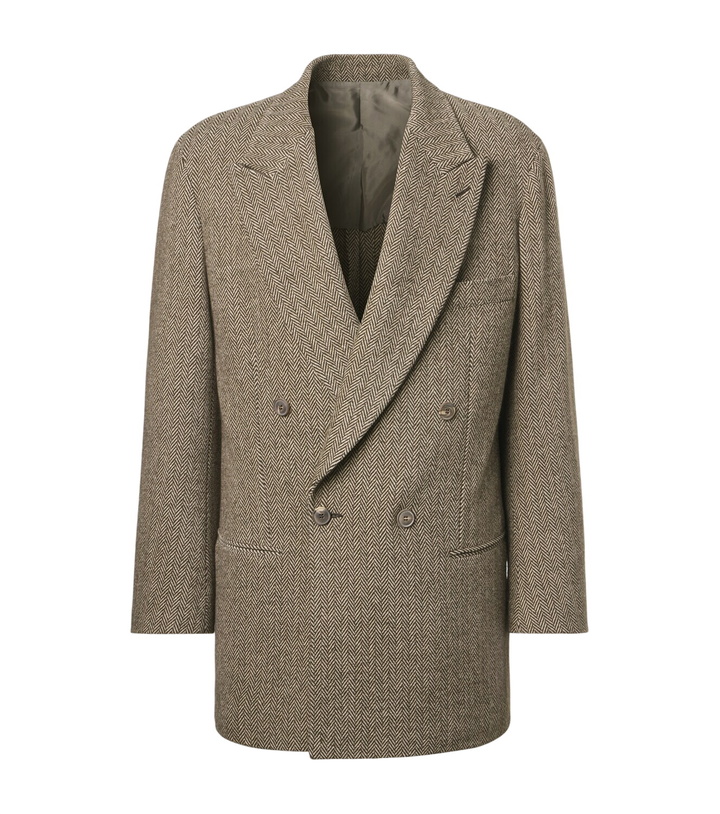 Photo: Giorgio Armani Cotton and wool-blend blazer
