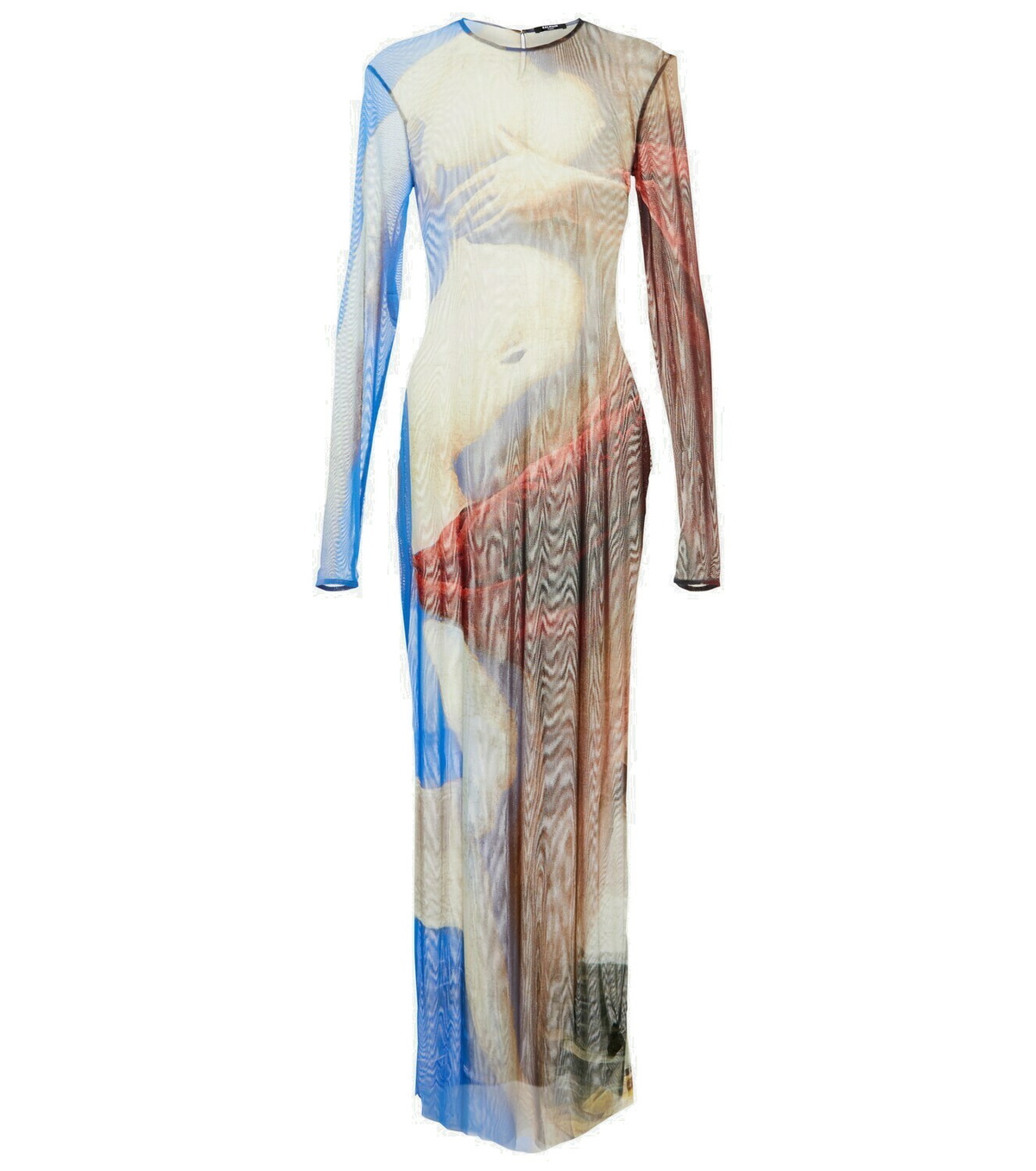 Balmain - Printed maxi dress Balmain