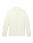 Stòffa - Wool and Silk-Blend Cardigan - Neutrals