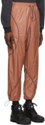 Saul Nash Orange Tech Coverstitch Air Pants