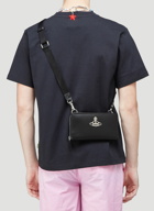 Kent Wallet Crossbody Bag in Black
