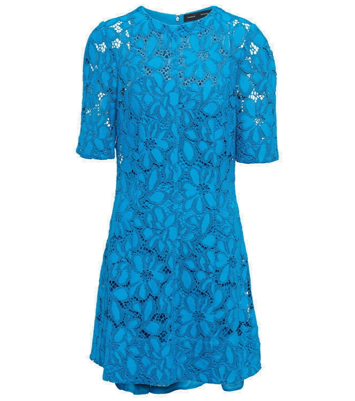 Photo: Proenza Schouler - Floral lace minidress