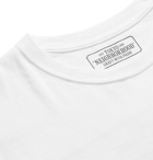 Neighborhood - Logo-Print Cotton-Jersey T-Shirt - Men - White