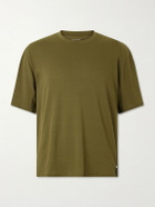 Portal - Drift Merino Wool-Blend Jersey T-Shirt - Green