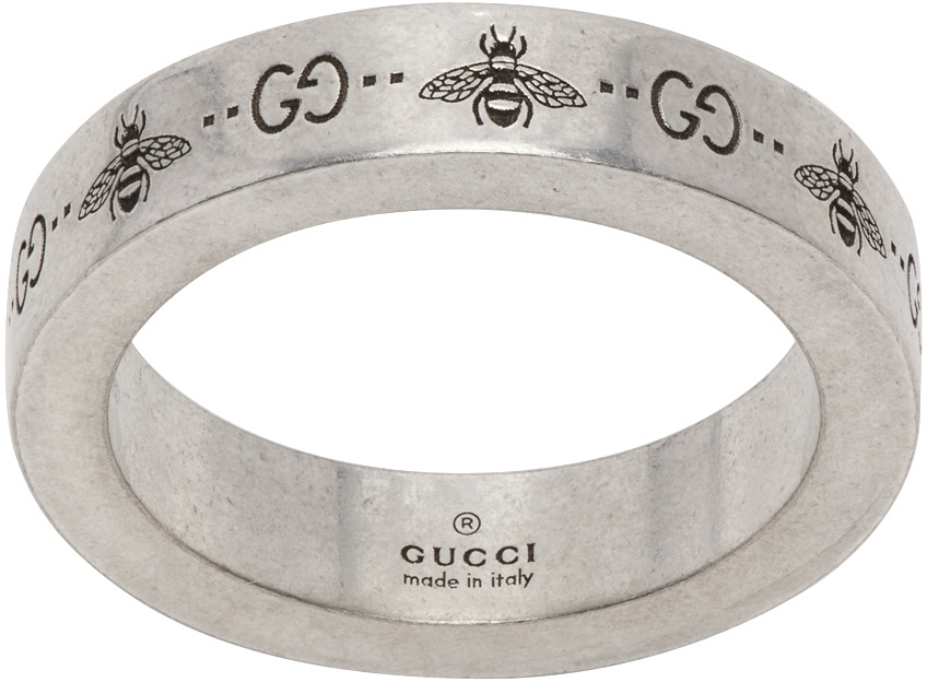 Gucci Silver Signature Ring
