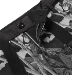 Sacai - SUN SURF Diamond Head Printed Voile Shorts - Black