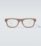 Brunello Cucinelli Rectangular glasses