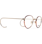 Moscot - Round-Frame Tortoiseshell Acetate and Gold-Tone Optical Glasses - Tortoiseshell