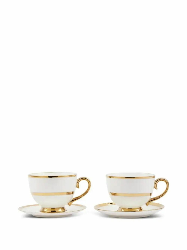 Photo: POLSPOTTEN Golden Finds Teacups (set Of Two)