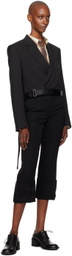Wales Bonner Black Harmony Trousers