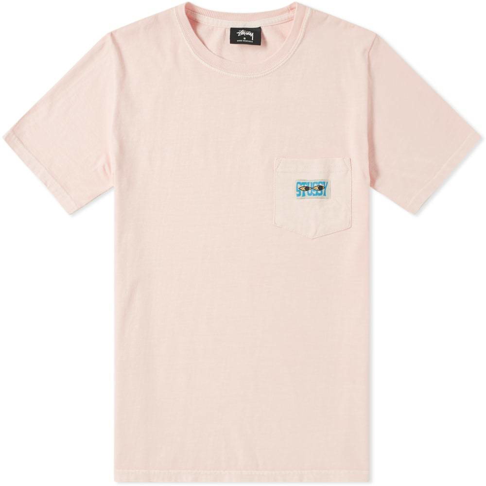Photo: Stussy Red Eyes Pigment Dyed Pocket Tee