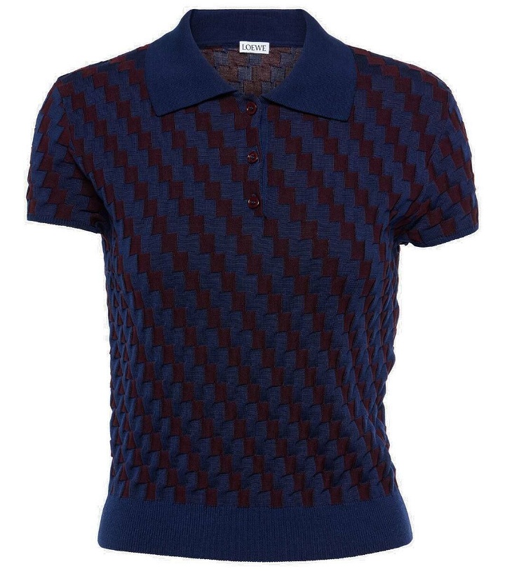 Photo: Loewe Cotton-blend polo shirt