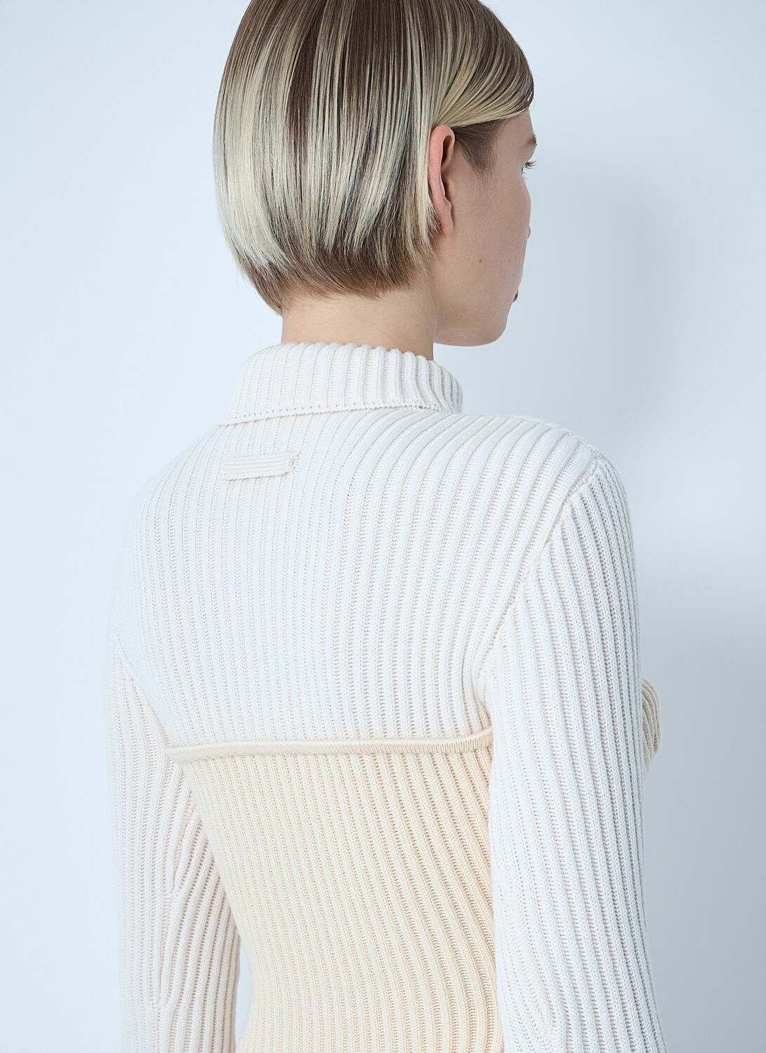 Jean Paul Gaultier Ribbed Wool Sweater