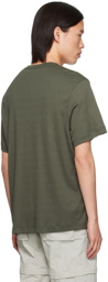 Helmut Lang Gray Embroidered T-Shirt