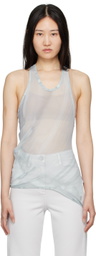 LOW CLASSIC Gray Cutout Tank Top