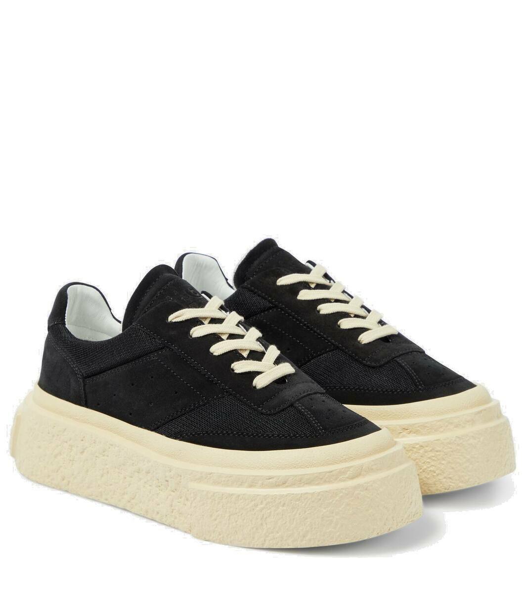 口コミ サイト 商品 MM6 Maison Margiela Maison MM6 sneakers platform Suede Margiela トライアルセット・サンプル