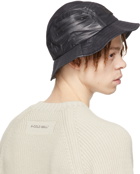 A-COLD-WALL* Black Tech Storage Bucket Hat