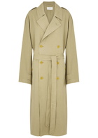 The Row Montrose Cotton-blend Trench Coat Beige