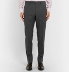 Hugo Boss - Dark-Grey Huge Genius Slim-Fit Virgin Wool Suit - Men - Gray