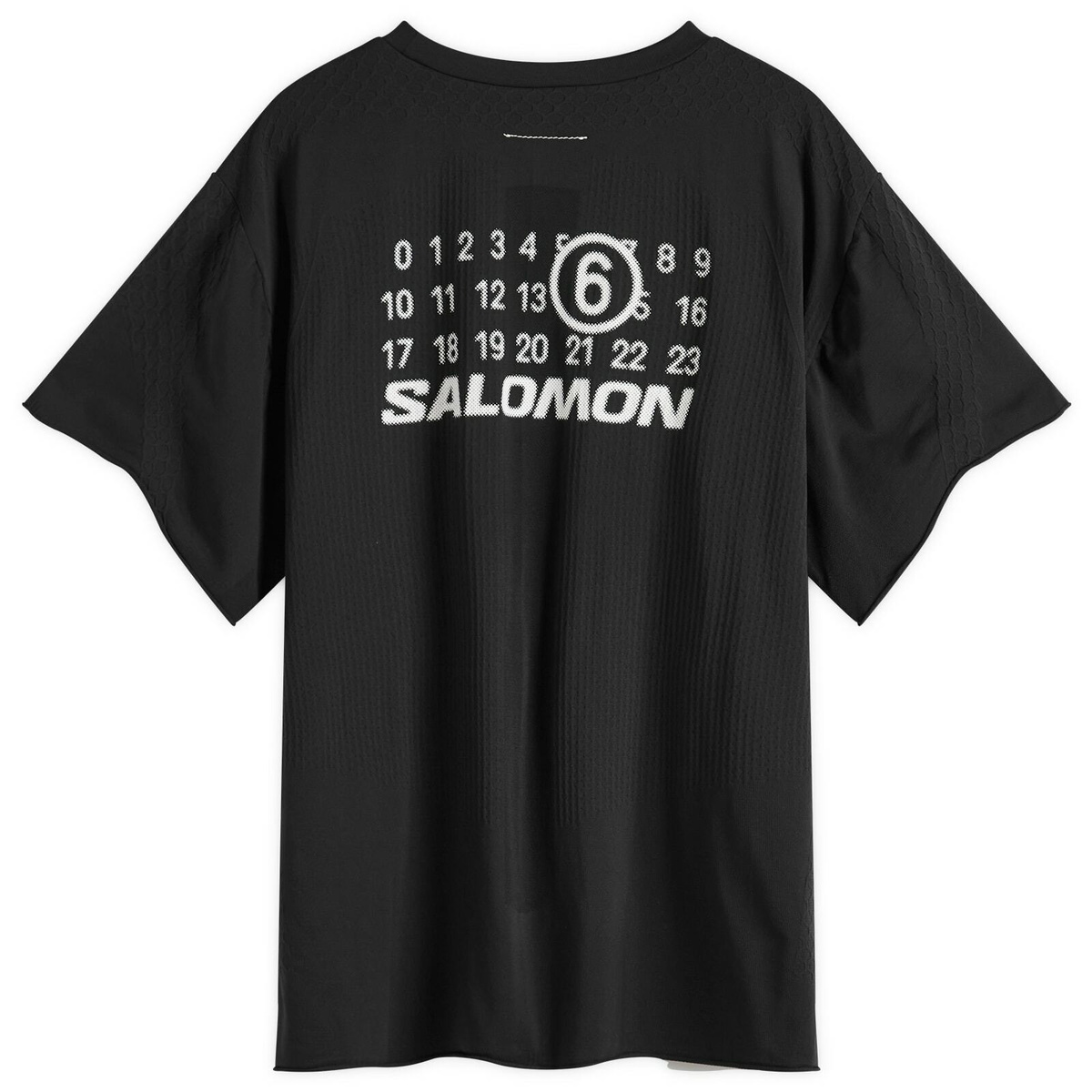 MM6 Maison Margiela Men's MM6 x Salomon T-Shirt in Deep Black MM6