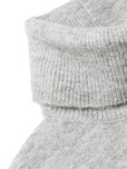 NANUSHKA - Malthe Slim-Fit Mélange Knitted Rollneck Sweater - Gray