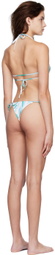 FENSI SSENSE Exclusive Blue Desert Rose Bikini