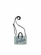 MC2 Saint Barth Phone Holder Bag With Striped Print