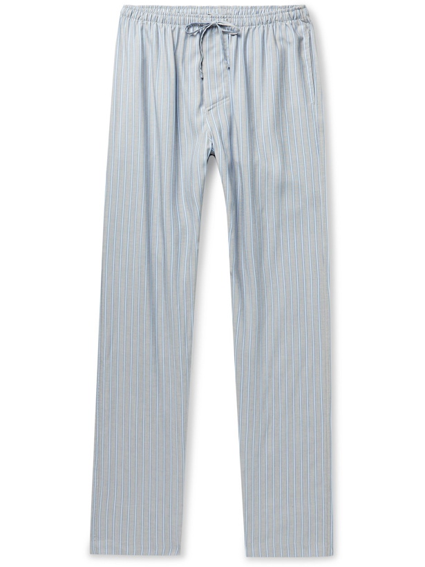 Photo: ZIMMERLI - Striped TENCEL Lyocell Pyjama Trousers - Blue