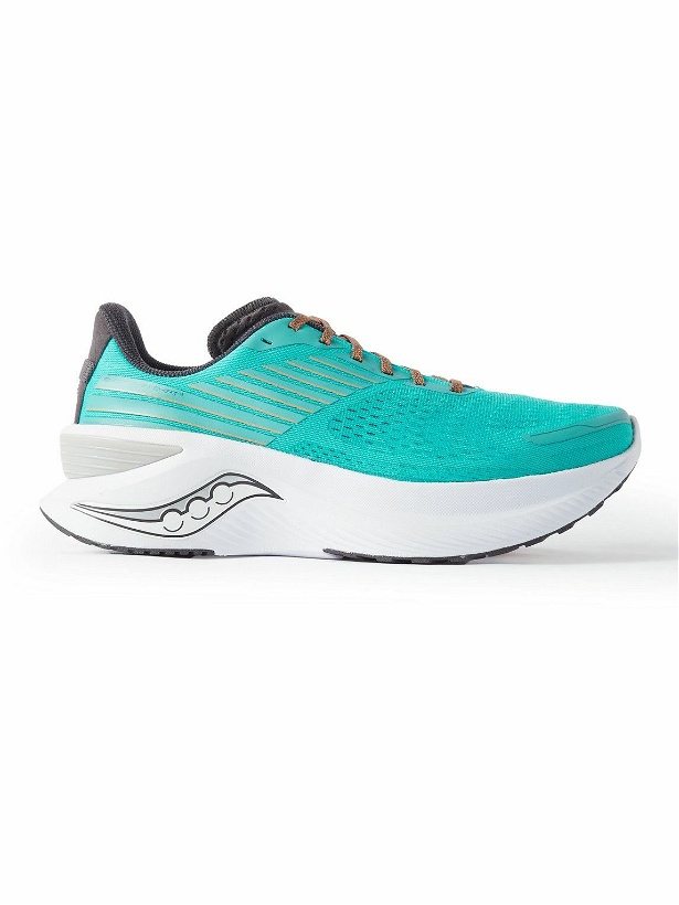 Photo: Saucony - Endorphin Shift 3 Rubber-Trimmed Mesh Running Sneakers - Blue