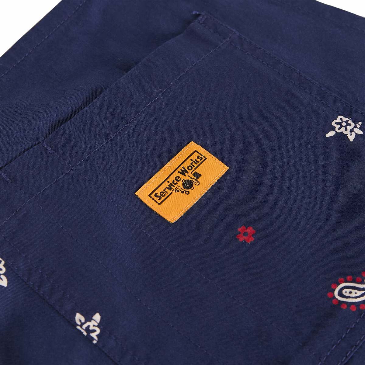 Service Works Men's Paisley Apron in Royal 