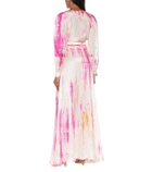 Anna Kosturova Tie-dye silk blouse