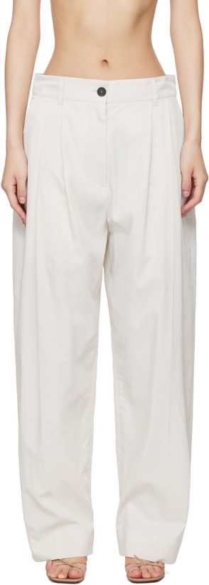 Photo: Studio Nicholson Off-White Acuna Trousers