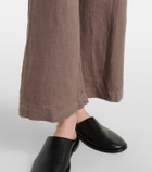 Velvet Lola linen wide-leg pants