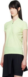 JOHANNA PARV Green Drape T-shirt