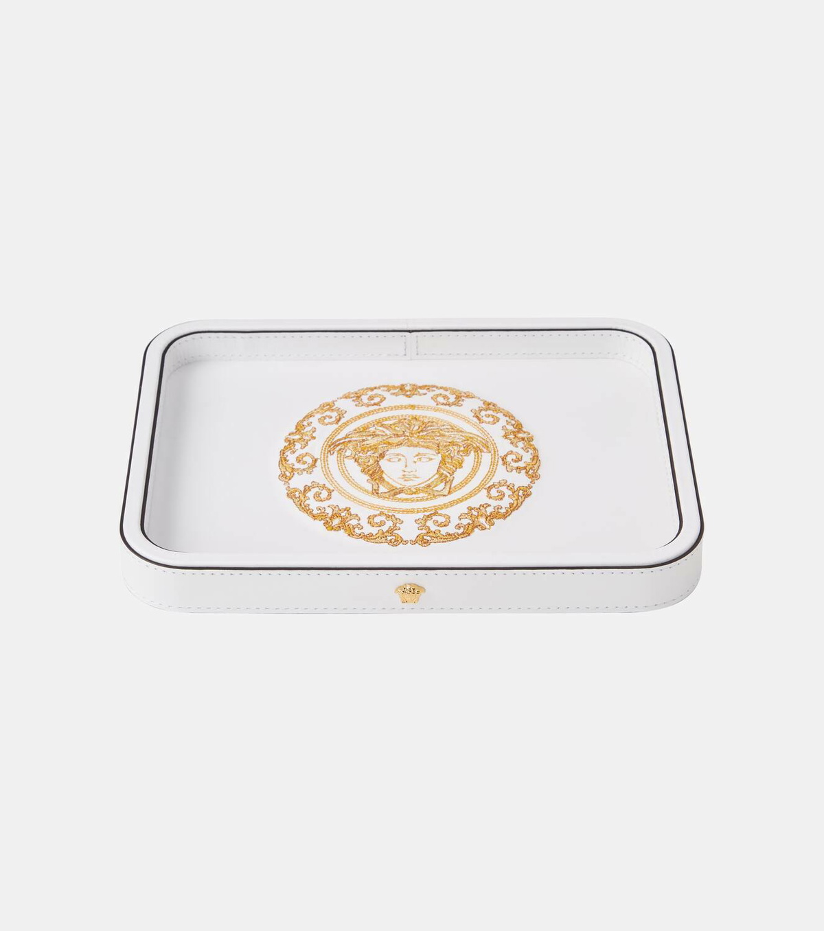 Versace Home Medusa Gala Big leather tray