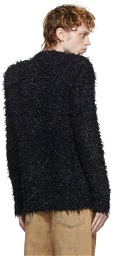 Martine Rose Black Box Shoulder Sweater